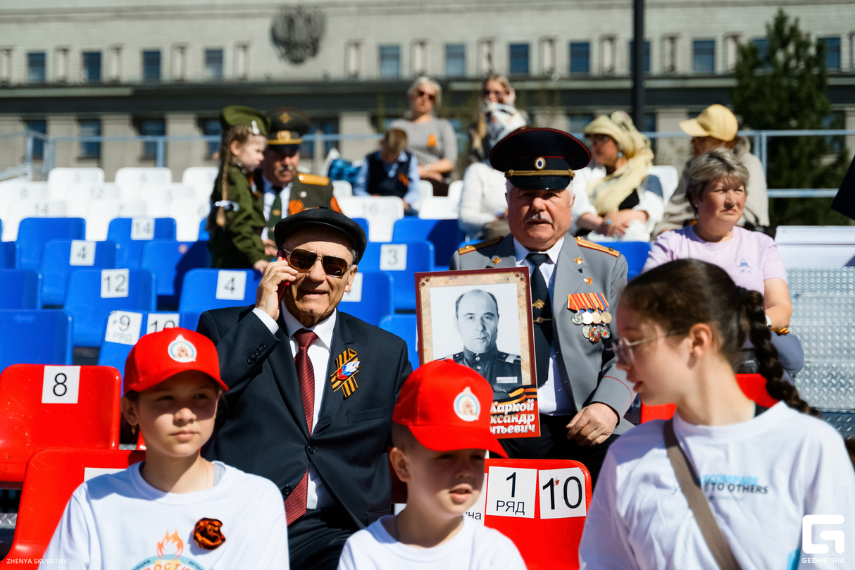 Торжественное прохождение парадных расчетов Иркутского территориального гарнизона. 9