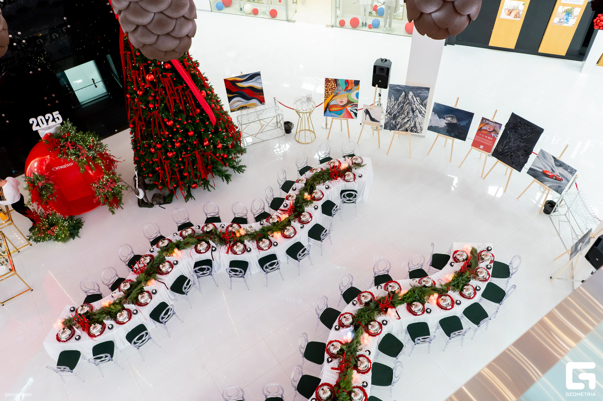 PRE Christmas POP UP ужин с КЕЙТЕРИНГ BUREAU в ТРК «СИТИ ЦЕНТР» 23