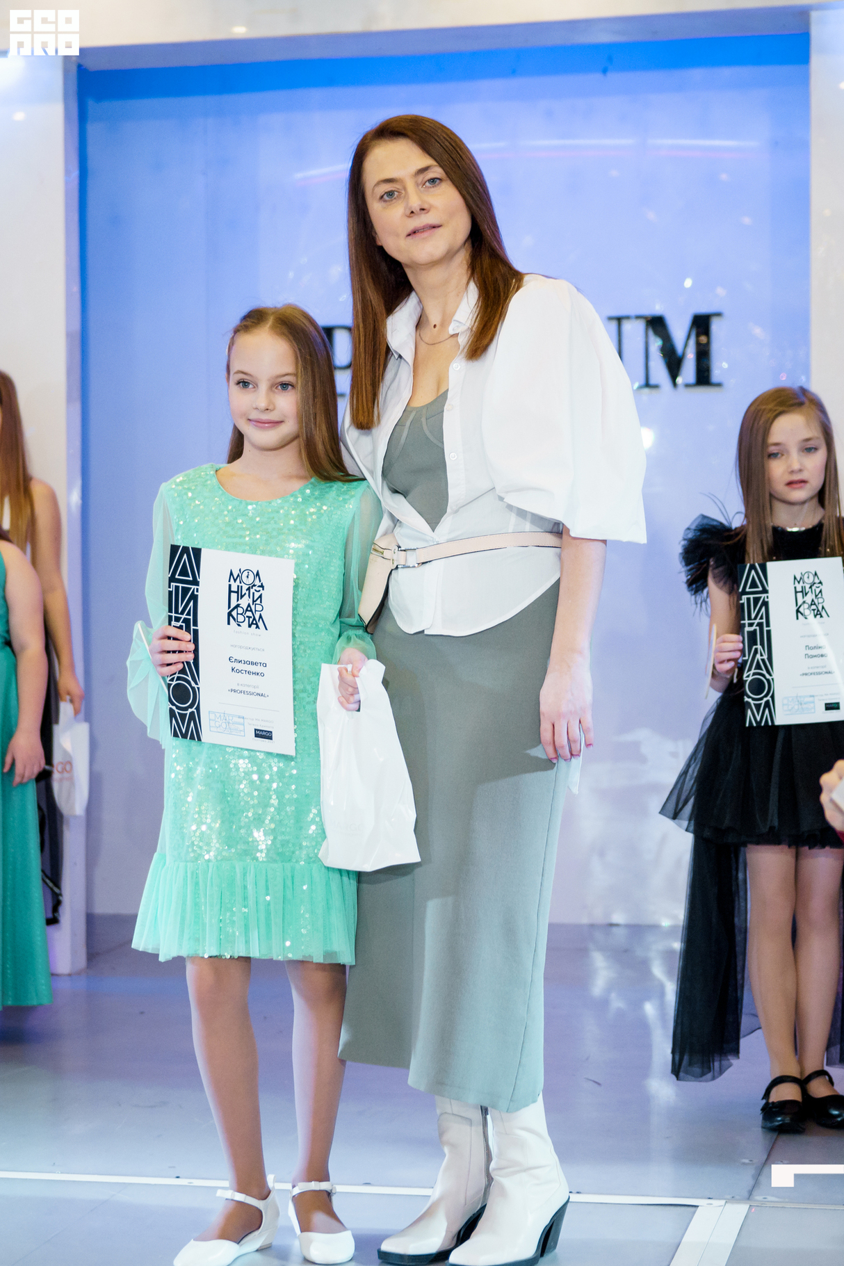Podium - Відкритий урок Школи MARGO  Fashion show "Модний квартал" Ч2 29