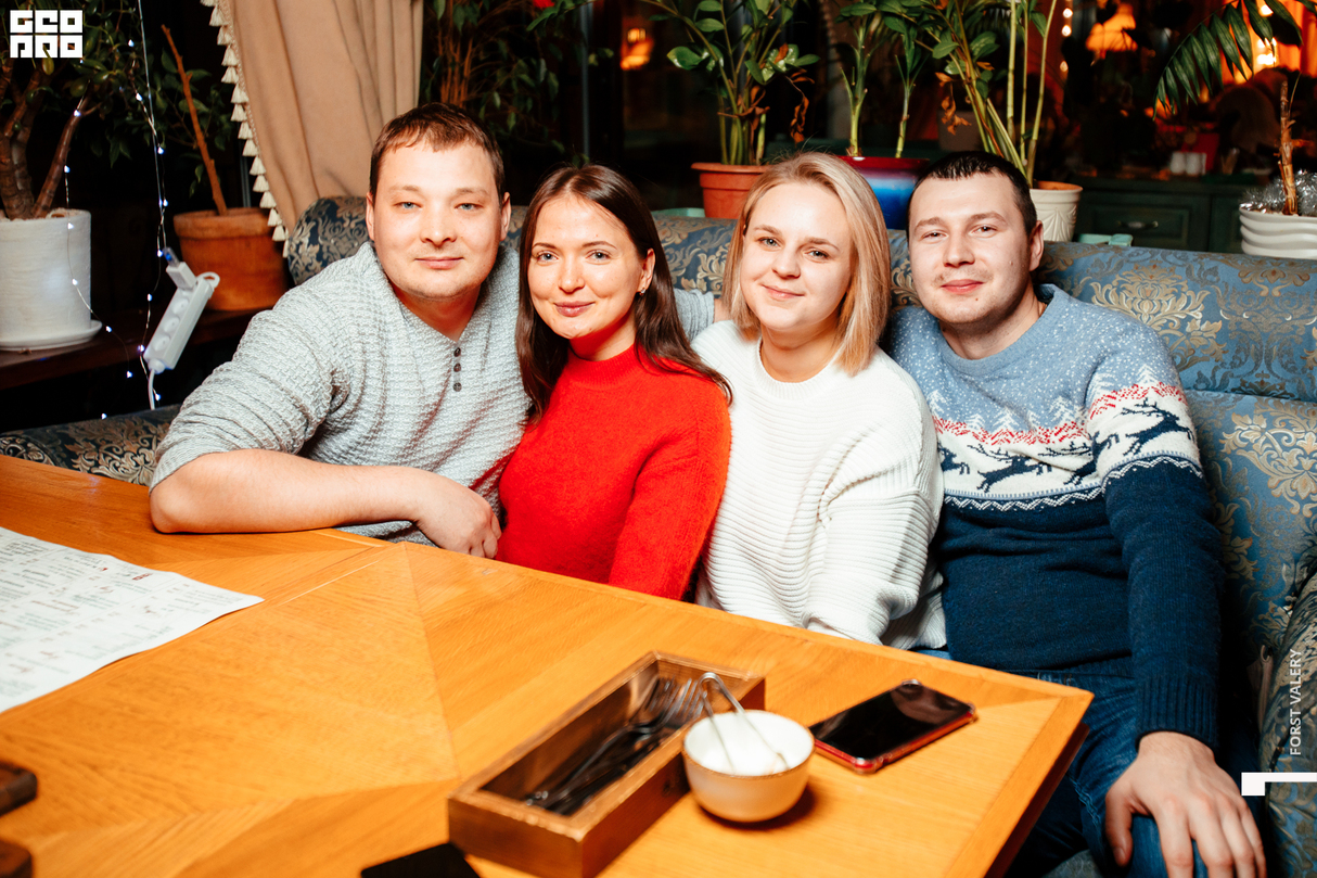 Рождественский вечер ресторане Veriko 8