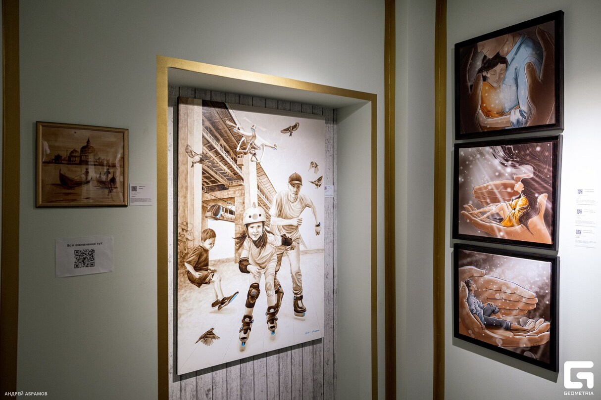 Иммерсивная  выставка «От рождения до вечности» от  Арт-бюро Матрёшки Gallery 26