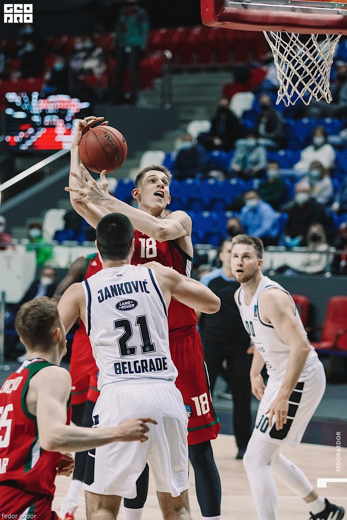 EuroCup7days: Lokomotiv /Krasnodar/ protiv Partizana /Beograd, Srbija/ 13