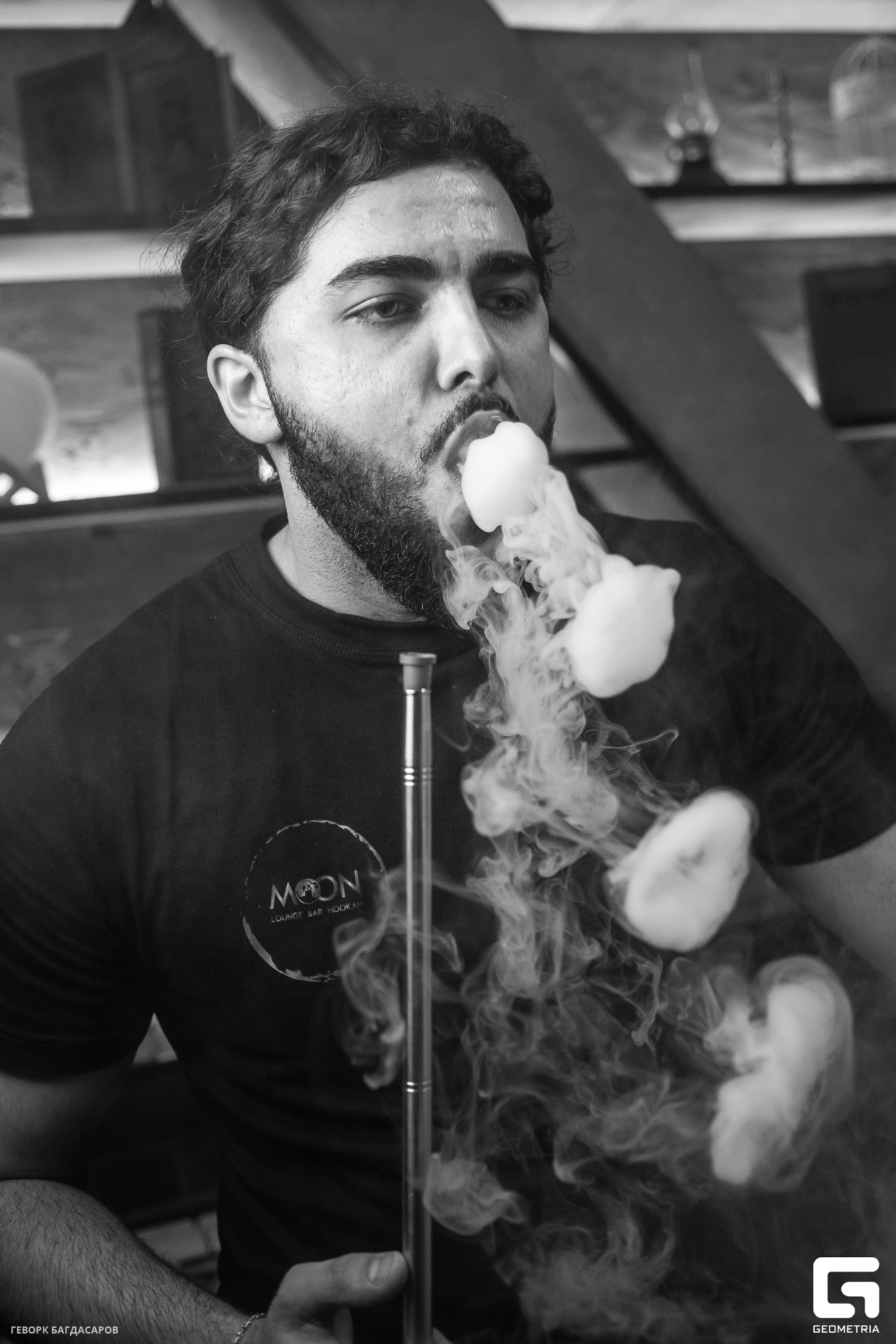 Friday night in Moon Lounge Bar 22