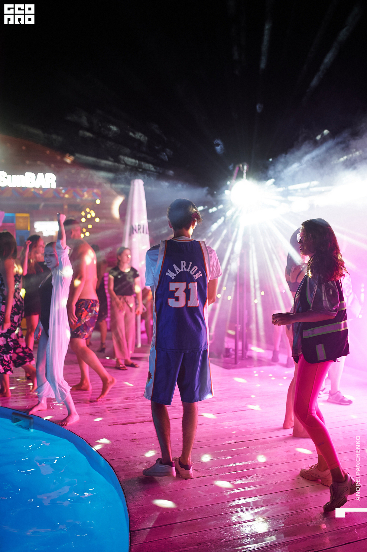 Night pool party 10