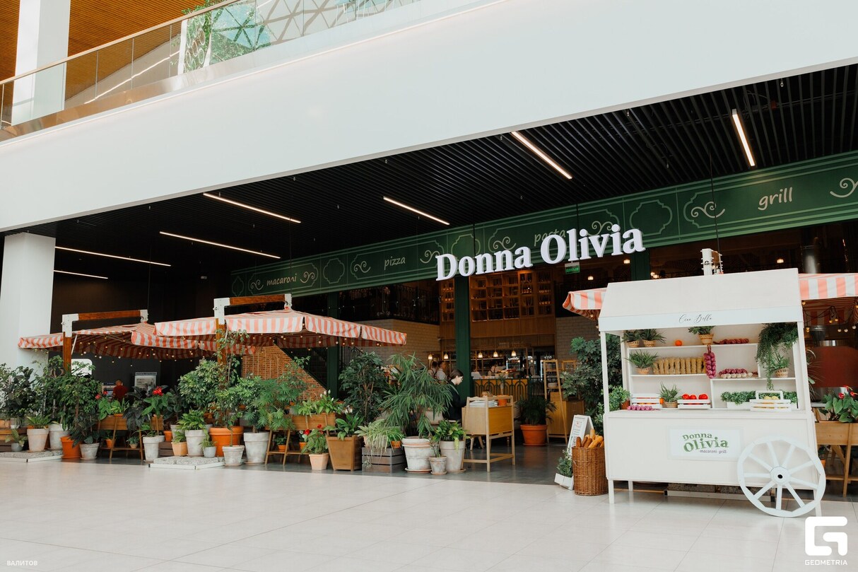 Открытие летней веранды Donna Olivia Veer