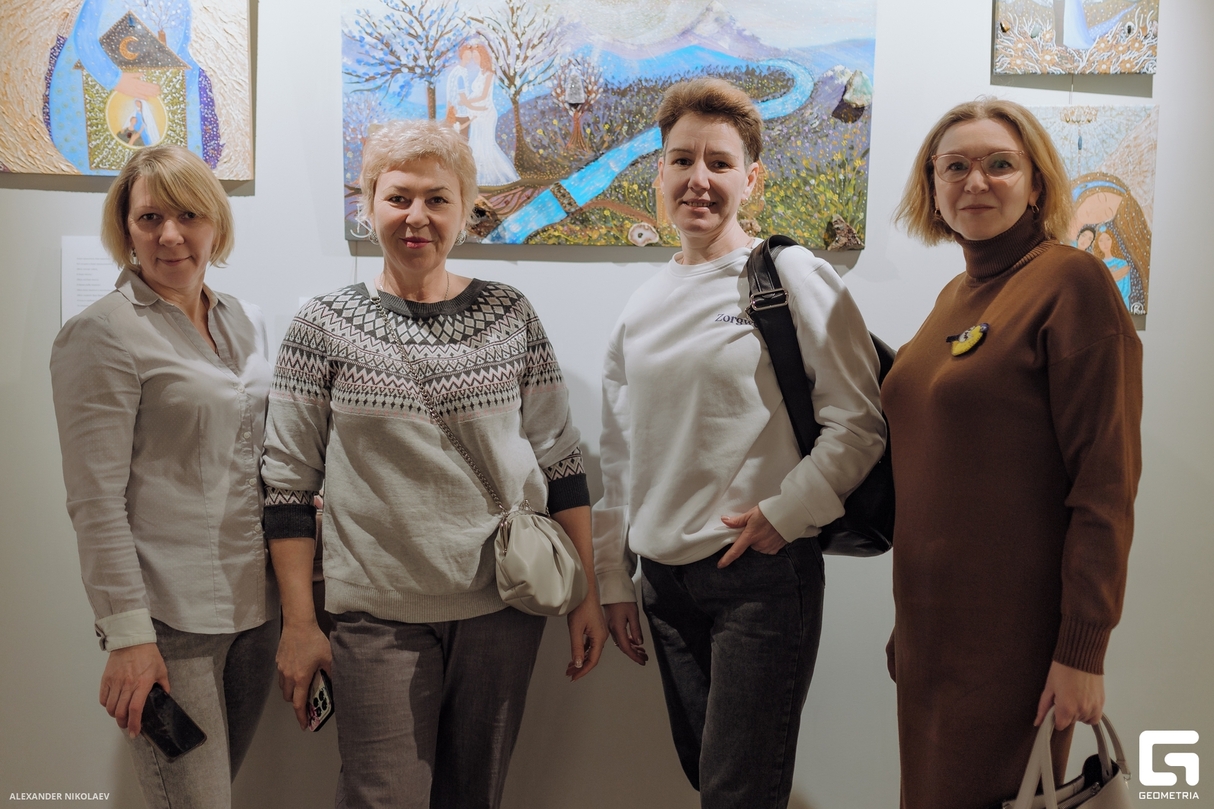 Вернисаж выставки Кристины Бариновой «Живые полотна говорят...» 25