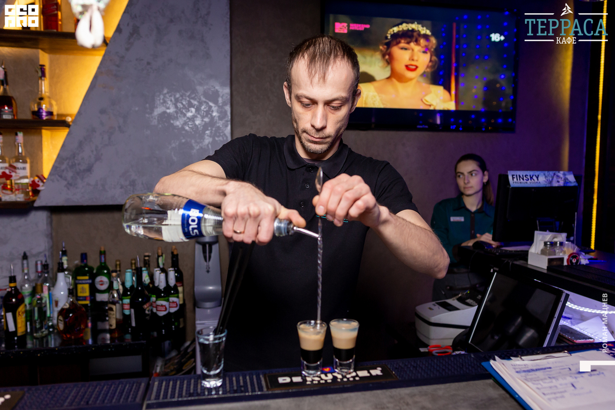 Суббота 16 января в кафе "Терраса" 19