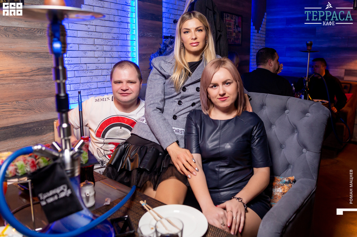 Суббота 9 января в кафе "Терраса" 10