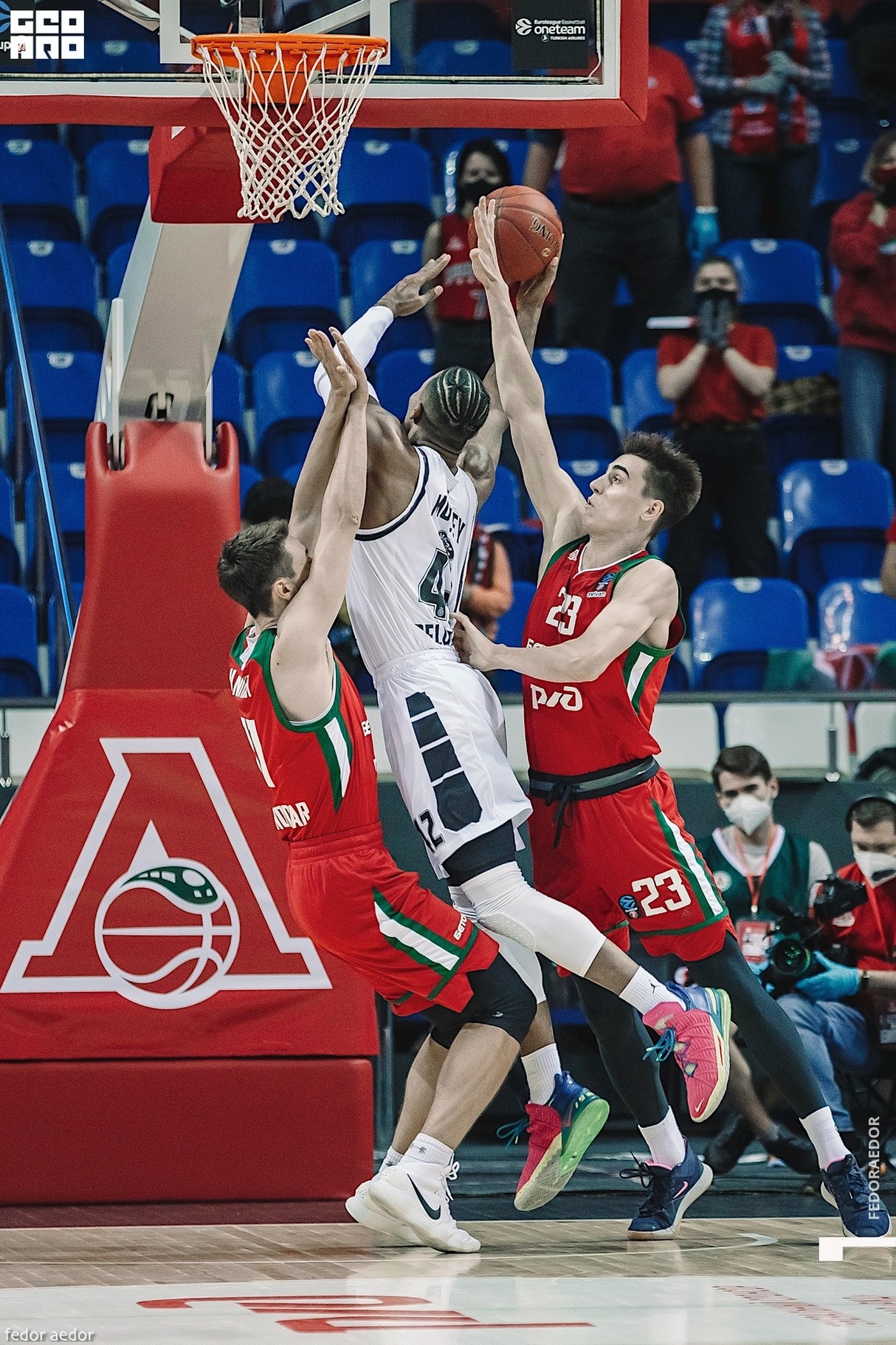EuroCup7days: Lokomotiv /Krasnodar/ protiv Partizana /Beograd, Srbija/ 9