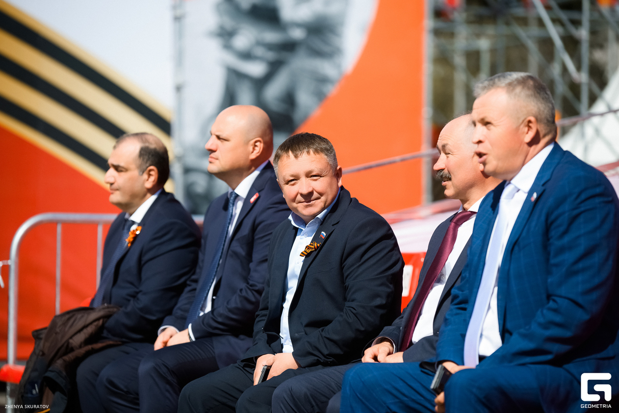 Торжественное прохождение парадных расчетов Иркутского территориального гарнизона. 30