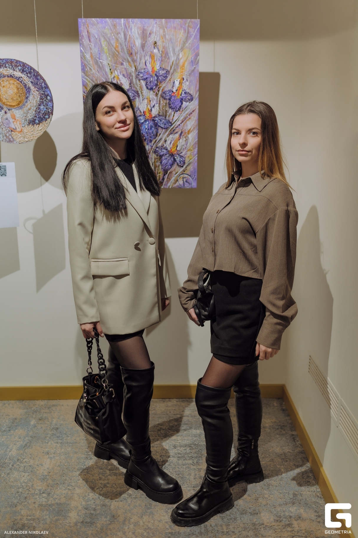 Вернисаж выставки Кристины Бариновой «Живые полотна говорят...» 23