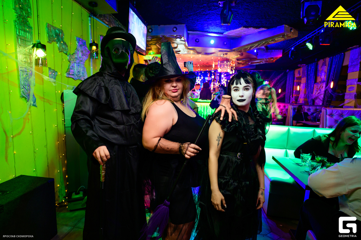 Halloween в кафе "Пирамида" 13
