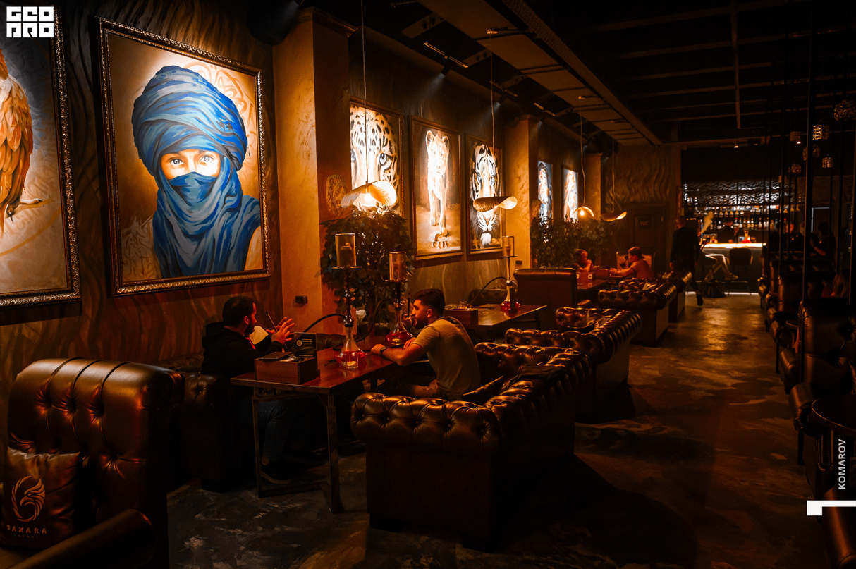 Вечер в Saxara lounge 10