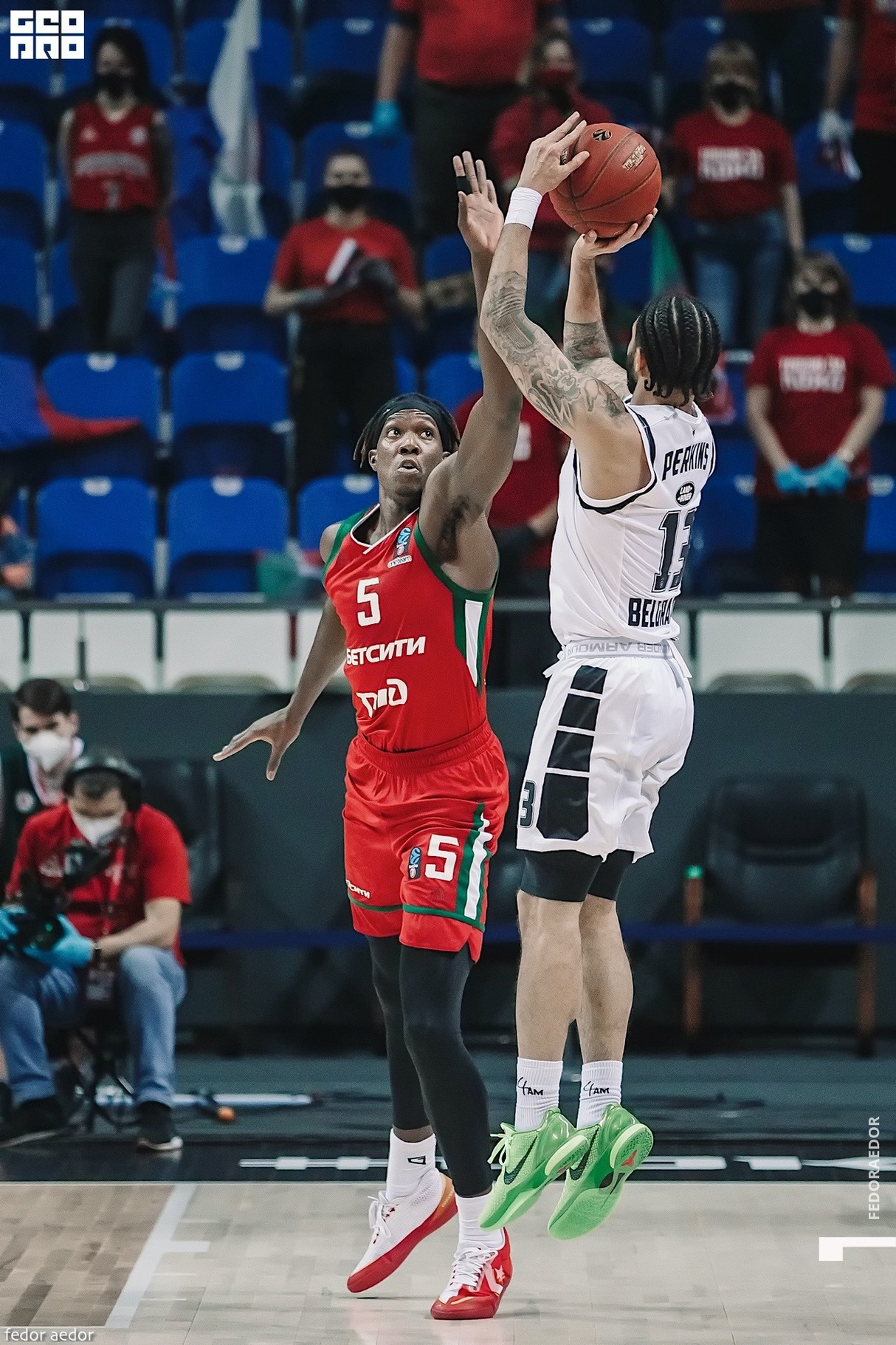 EuroCup7days: Lokomotiv /Krasnodar/ protiv Partizana /Beograd, Srbija/ 28