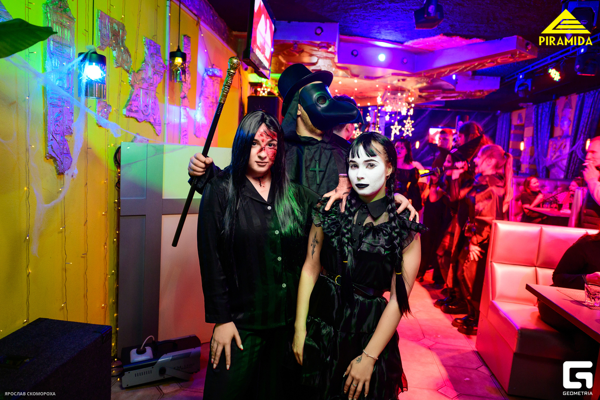 Halloween в кафе "Пирамида" 8