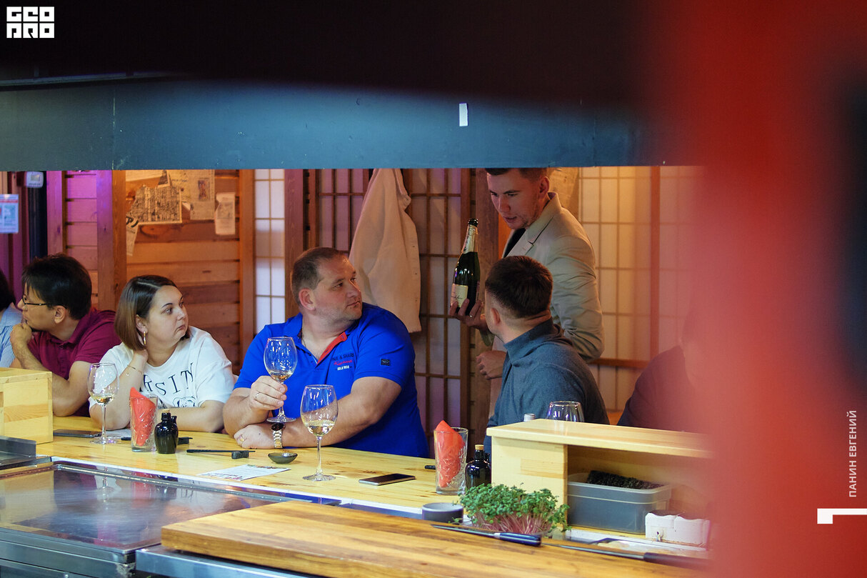 Гастроужин в ресторане японской кухни The OISHI 21