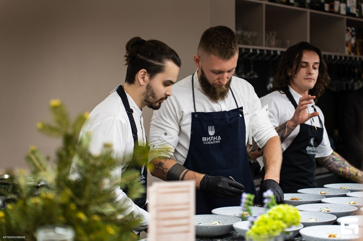 The Chef's Table Шеф-повара GRACE bistro Рината Царицанского 16