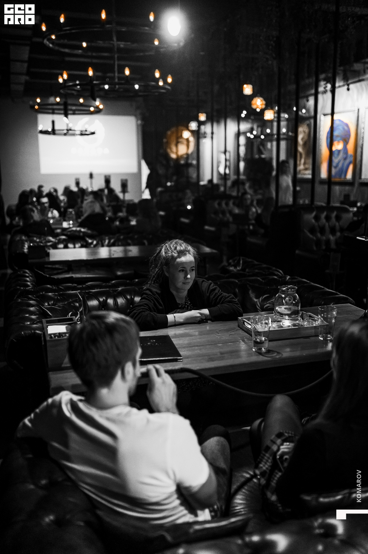 Вечер в Saxara Lounge 8