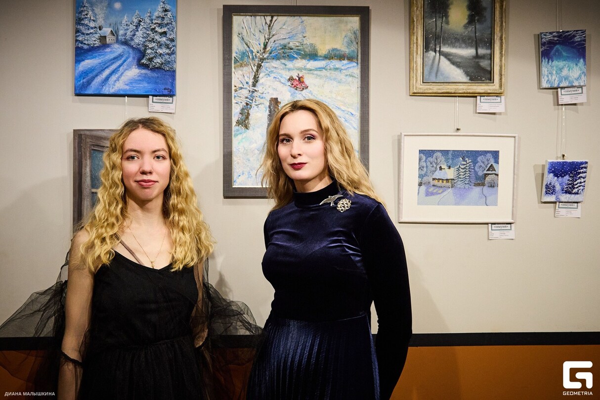 Вернисаж выставки «Зимняя сказка» 17