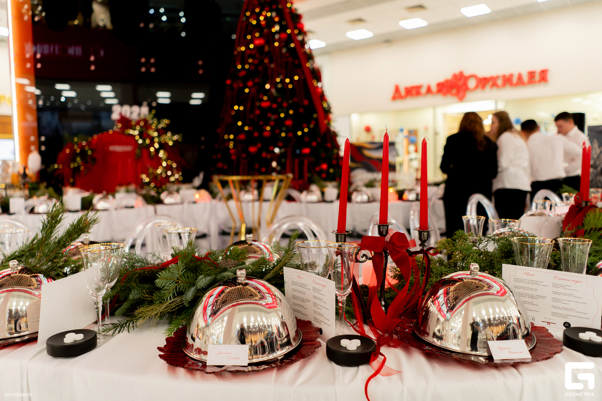 PRE Christmas POP UP ужин с КЕЙТЕРИНГ BUREAU в ТРК «СИТИ ЦЕНТР» 14