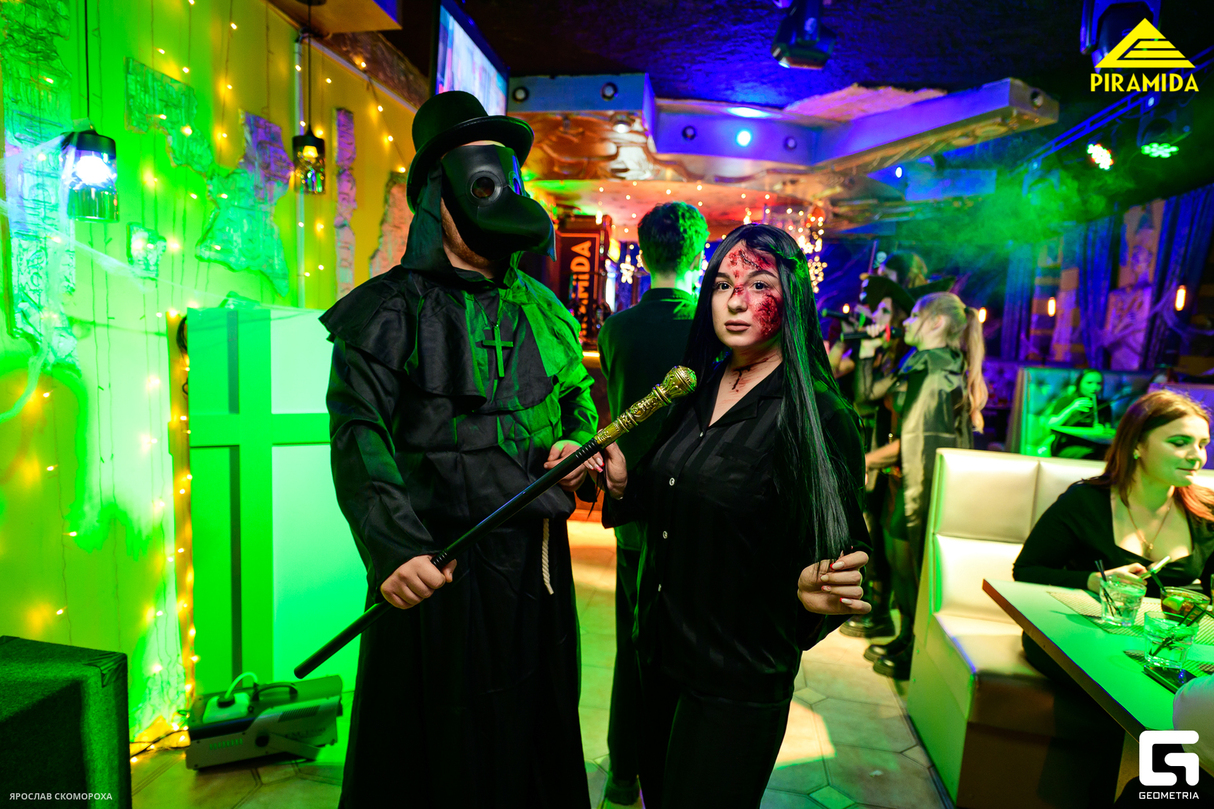 Halloween в кафе "Пирамида" 10