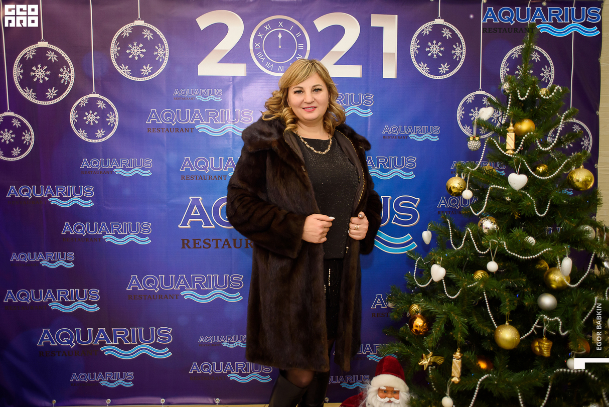 Новогодний корпоратив в ресторане "AQUARIUS" 28