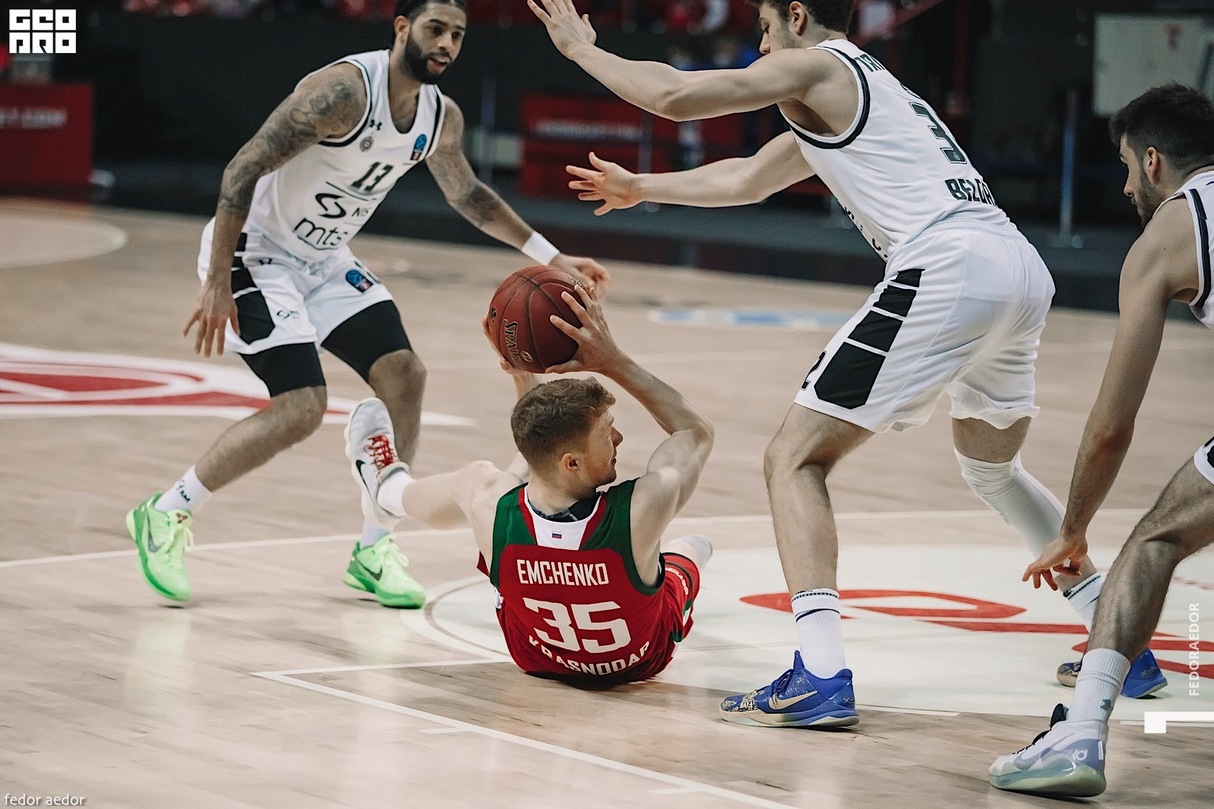 EuroCup7days: Lokomotiv /Krasnodar/ protiv Partizana /Beograd, Srbija/ 17