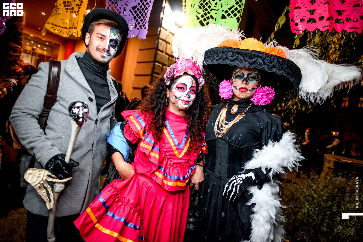 Dia de los Muertos at Las Adelitas Prague 18