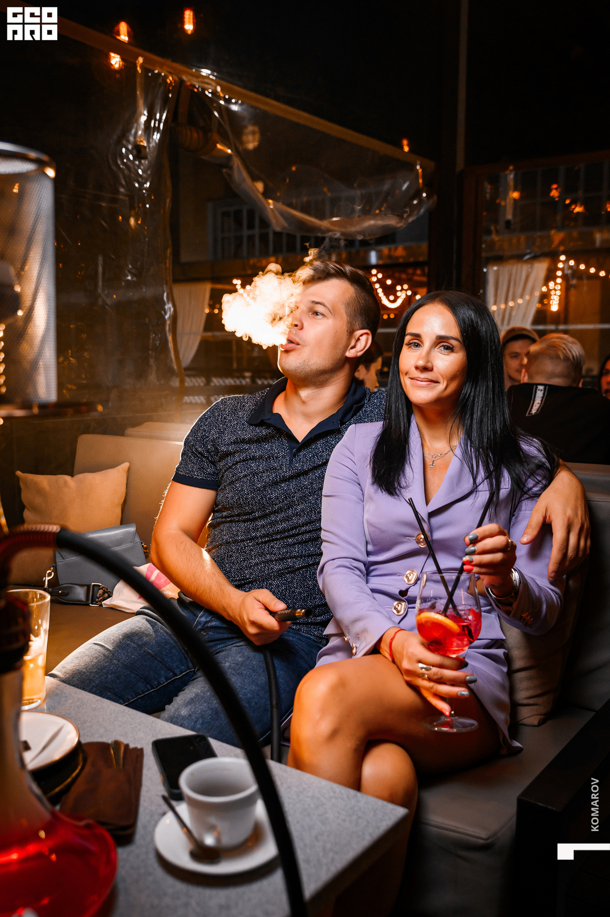 Вечер в Saxara lounge 21