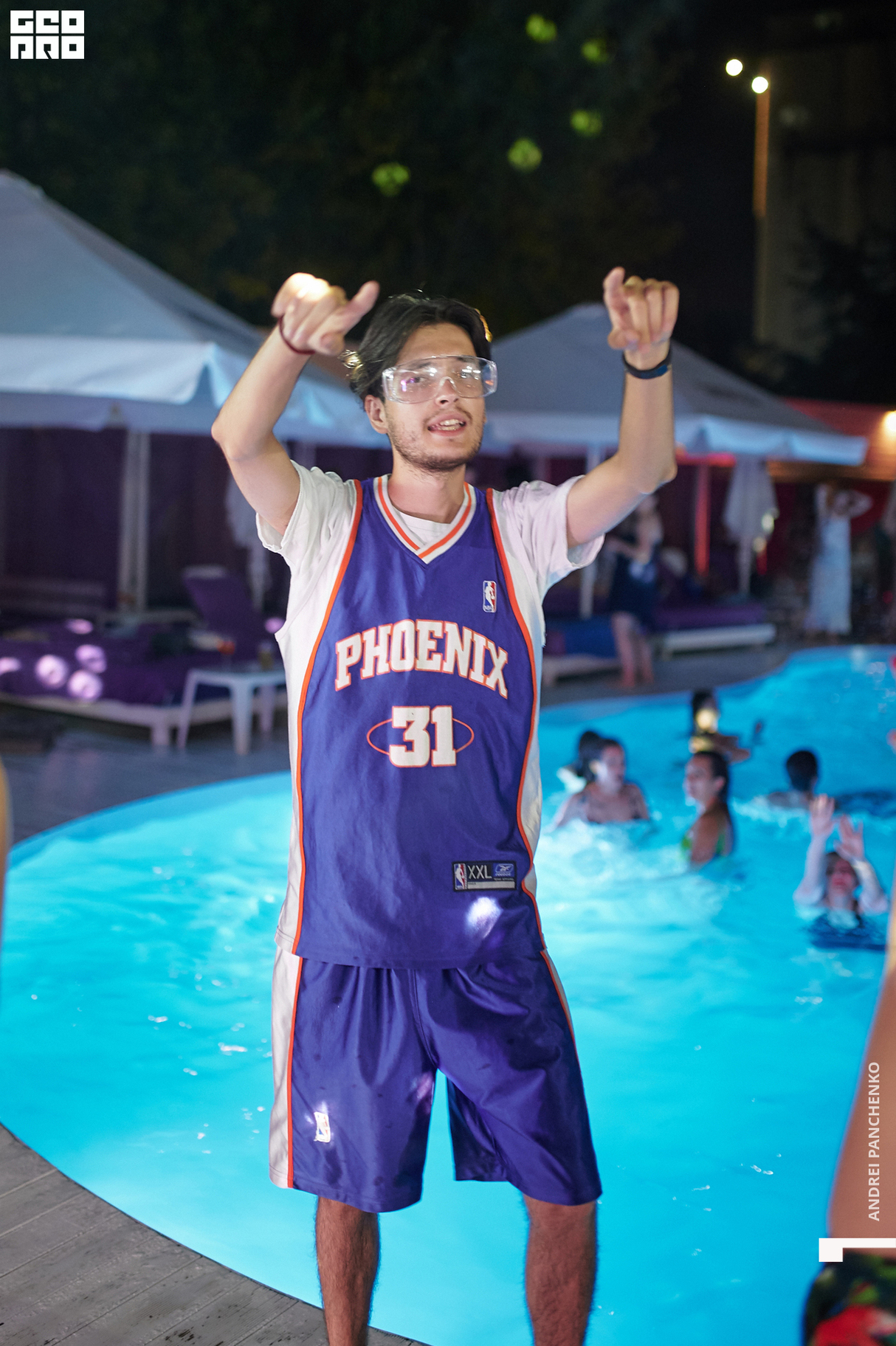 Night pool party 7