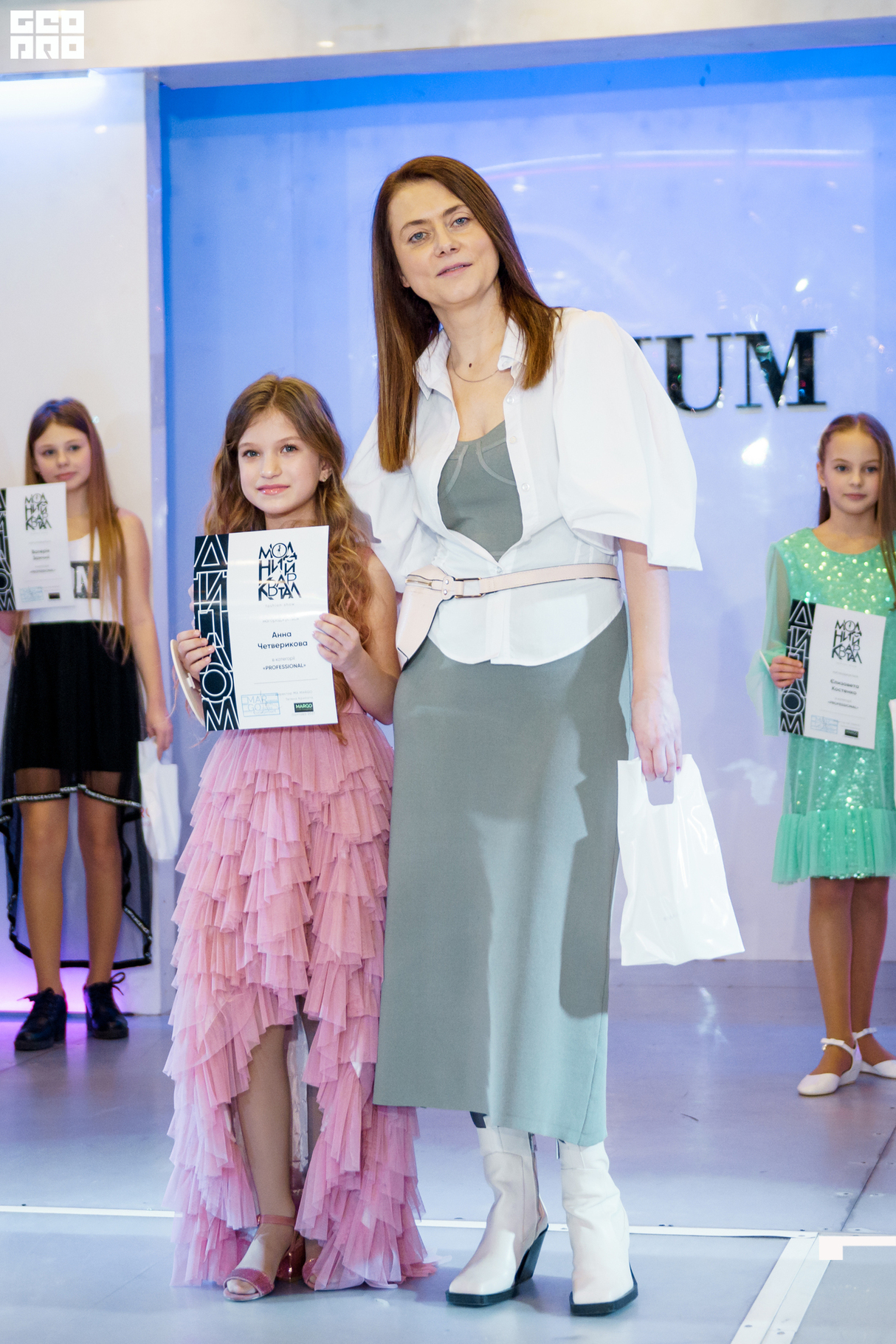Podium - Відкритий урок Школи MARGO  Fashion show "Модний квартал" Ч2 25