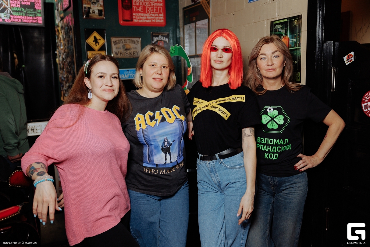 День святого Патрика в Harat’s pub 19