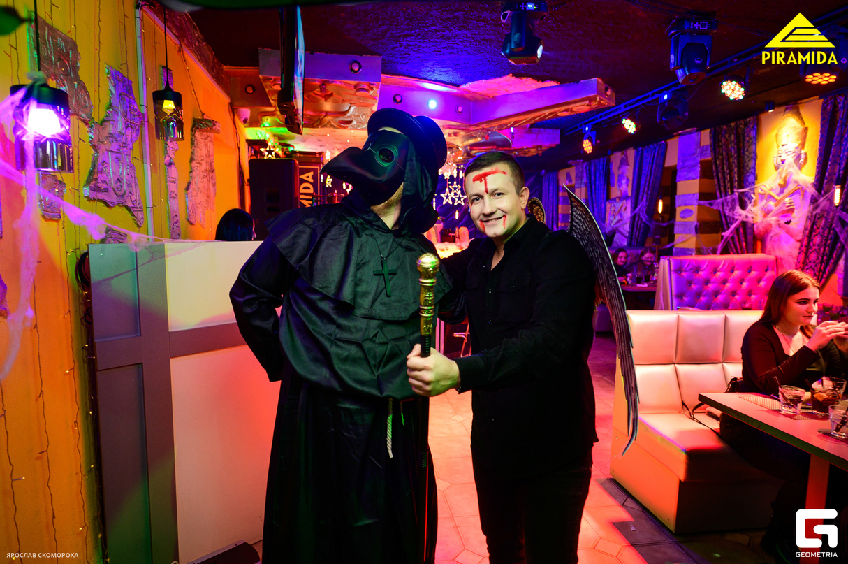 Halloween в кафе "Пирамида" 17