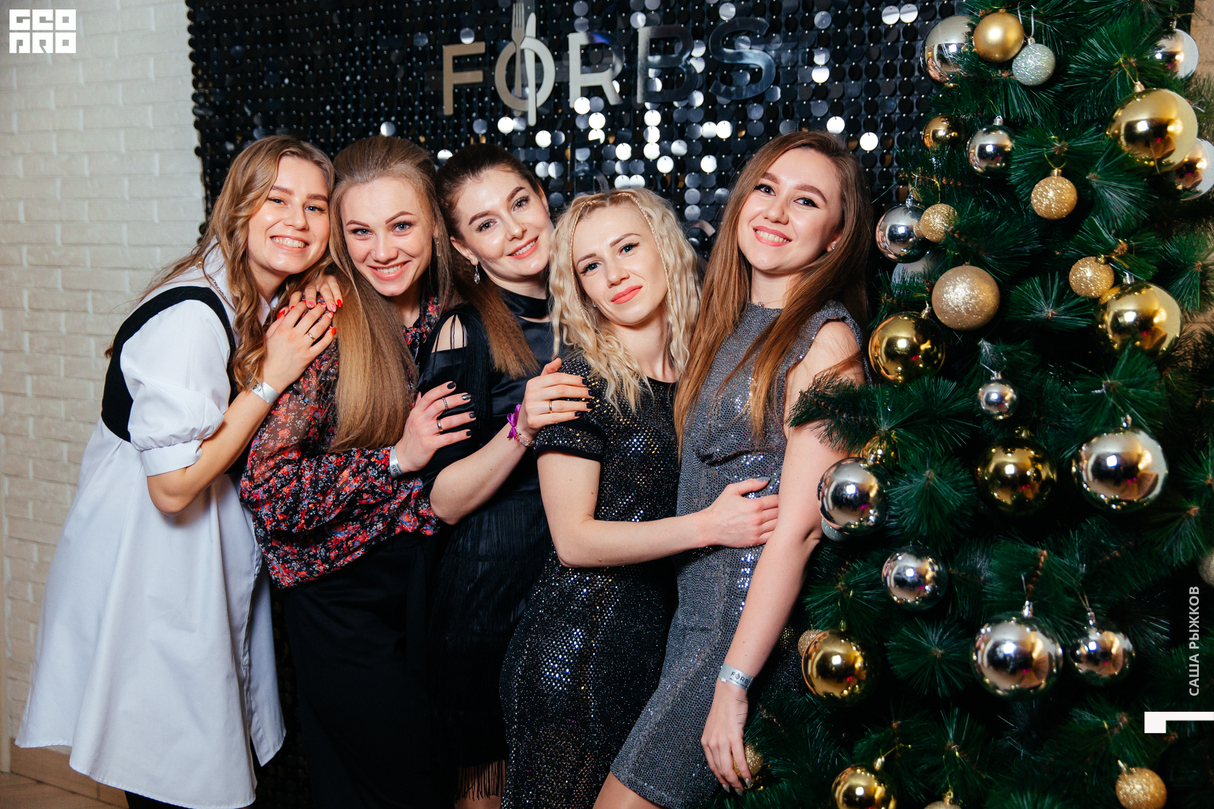 Новогодние корпоративы в FORBS 20
