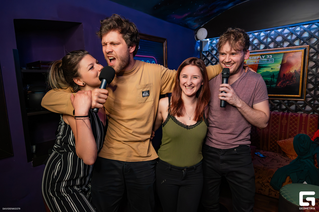 Saturday chill at Simply 33 Grill & Cinema, Karaoke Club 20