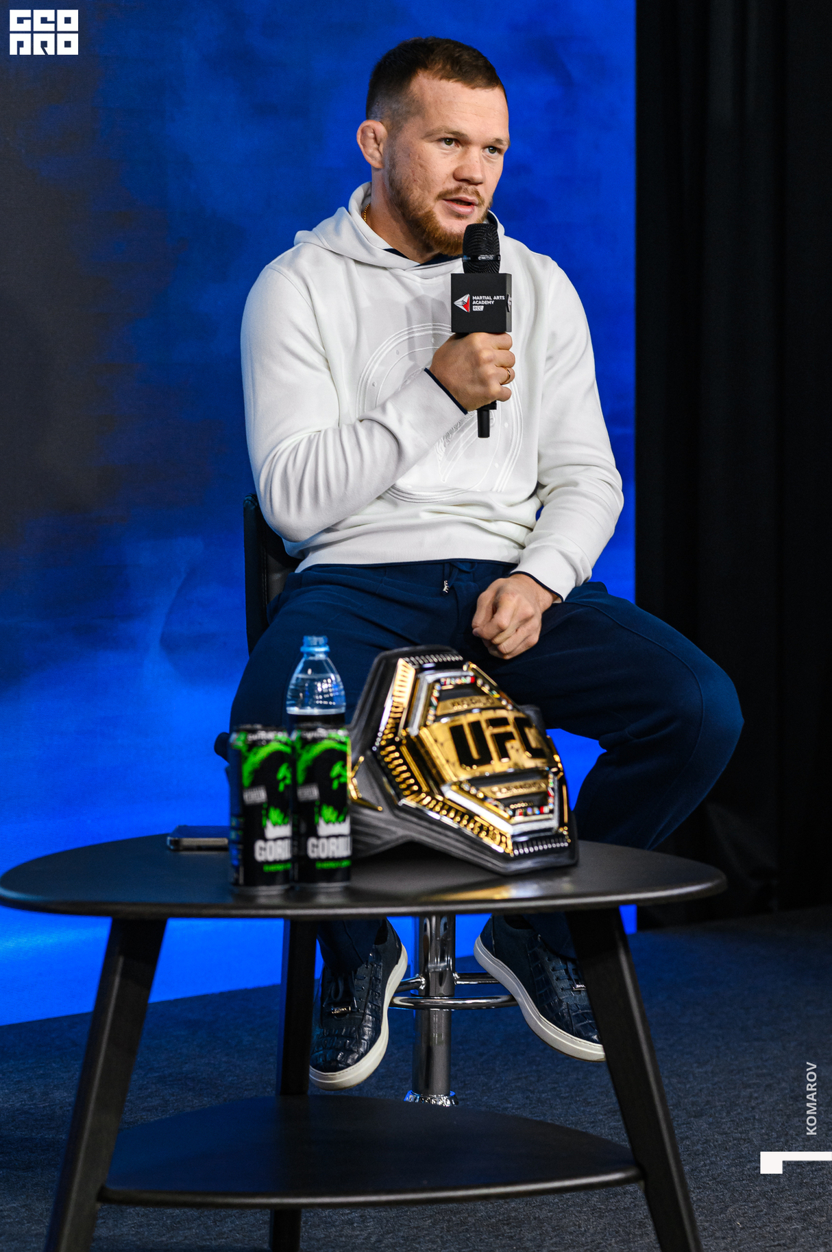 Пресс-конференция чемпиона UFC Петра Яна 24