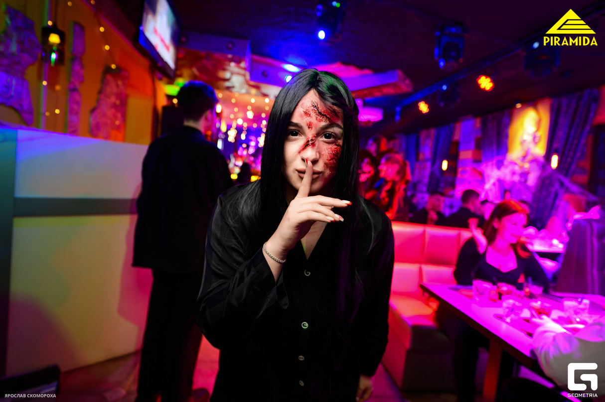 Halloween в кафе "Пирамида" 7