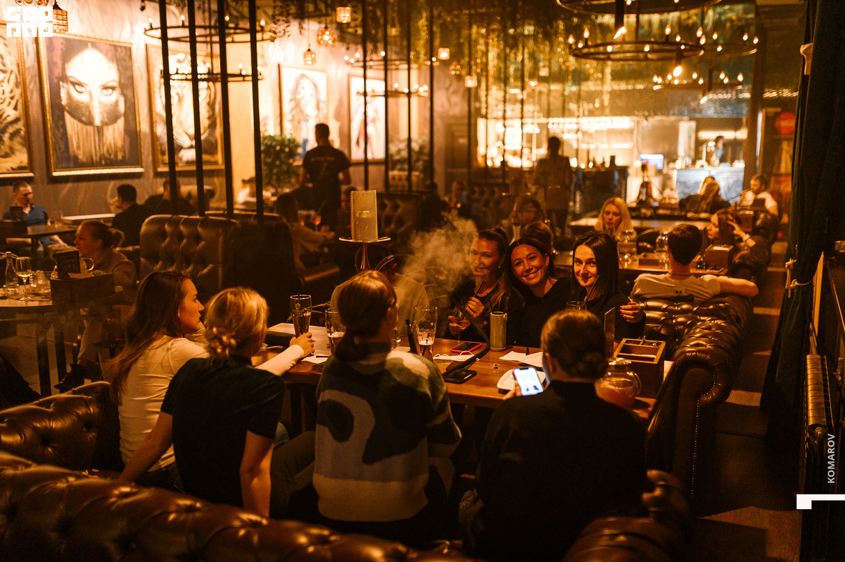 Вечер в Saxara Lounge 7
