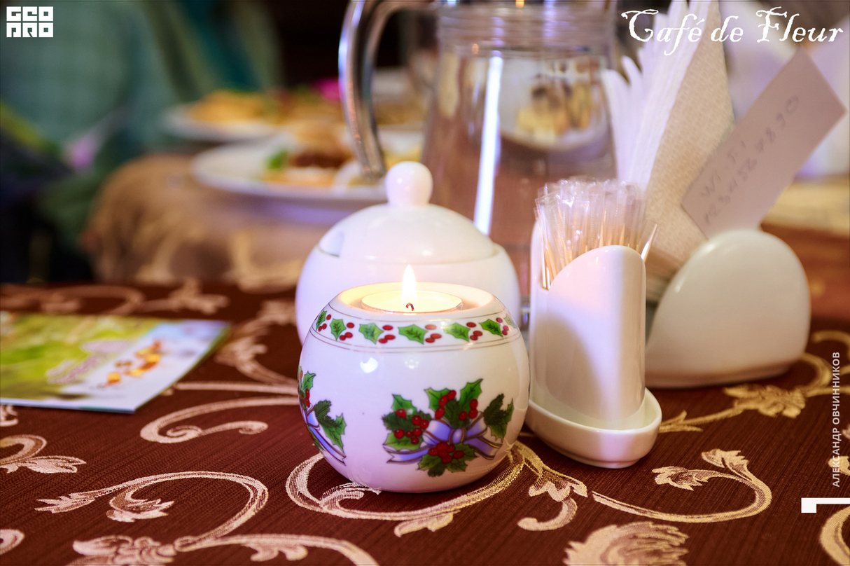 Пятница в кафе De Fleur 9