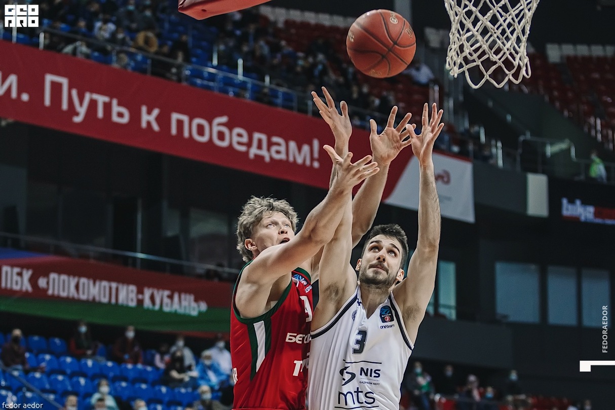 EuroCup7days: Lokomotiv /Krasnodar/ protiv Partizana /Beograd, Srbija/ 12
