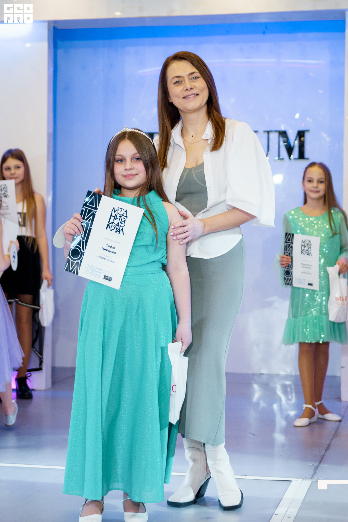 Podium - Відкритий урок Школи MARGO  Fashion show "Модний квартал" Ч2 26