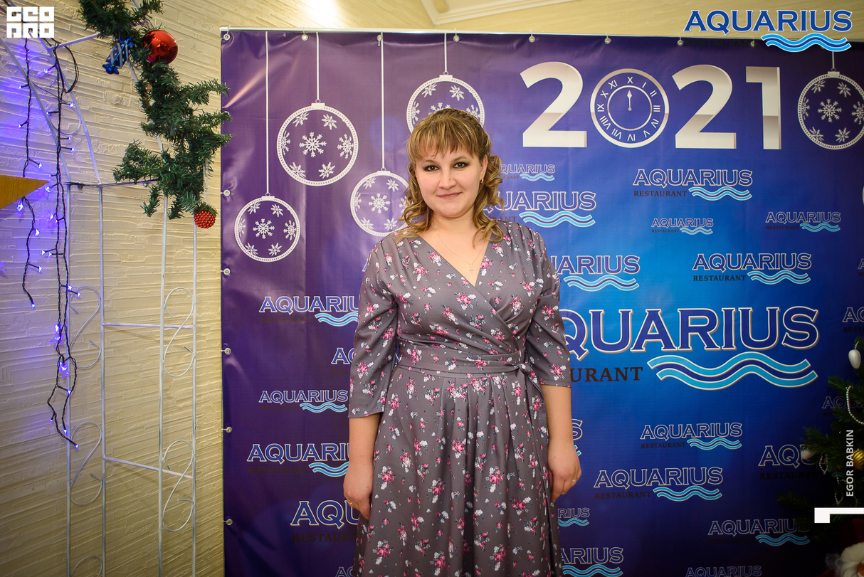 Новогодний корпоратив в ресторане "AQUARIUS" 18