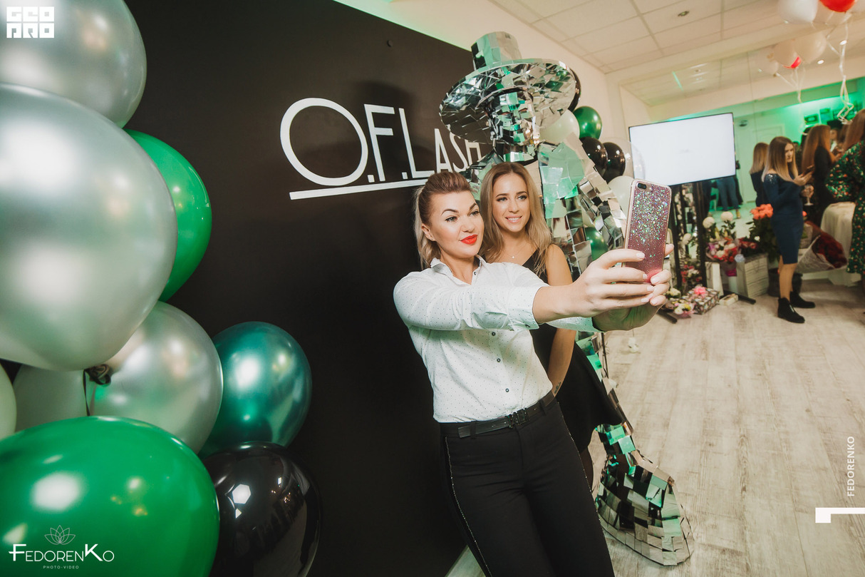 Открытие 2 школы-студии дизайна взгляда O.F.Lash от Ольги Фещук 30