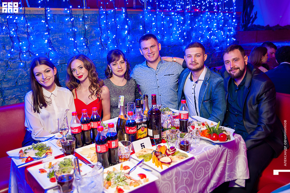 Новогодняя ночь в клубе Гагарин 22
