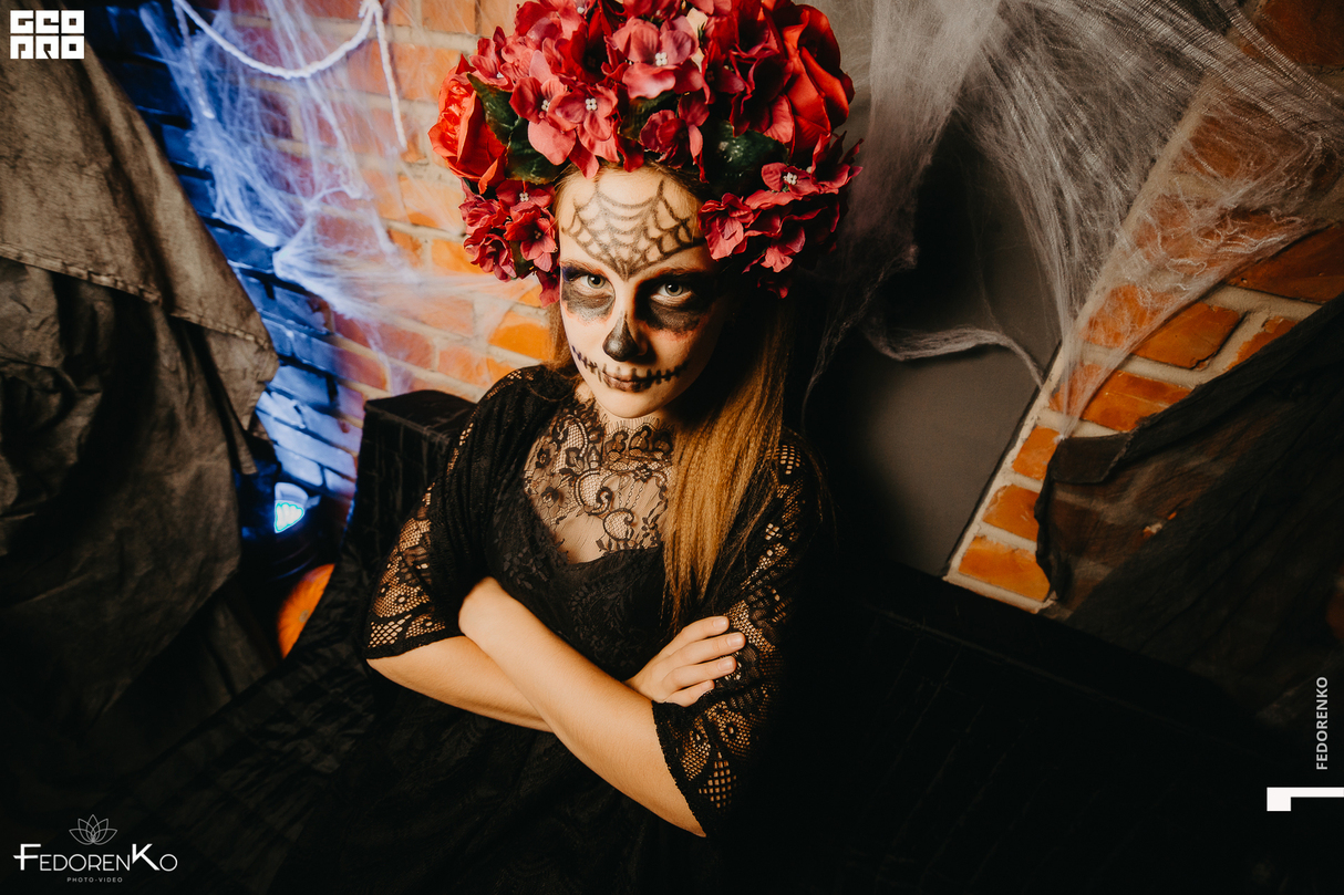 Halloween от модельного агенства YA Models в клубе "Гараж" 26