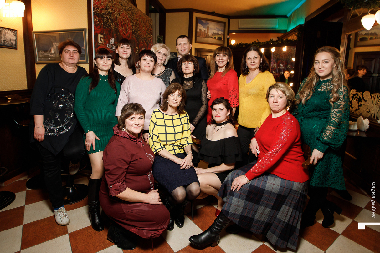 Новогодний корпоратив в Lounge-cafe  Chelsea 11