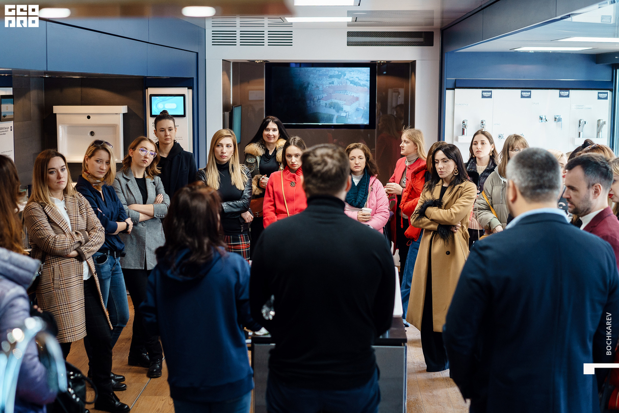 GROHE TRUCK TOUR 2020 В САЛОНЕ БОМОНД 30