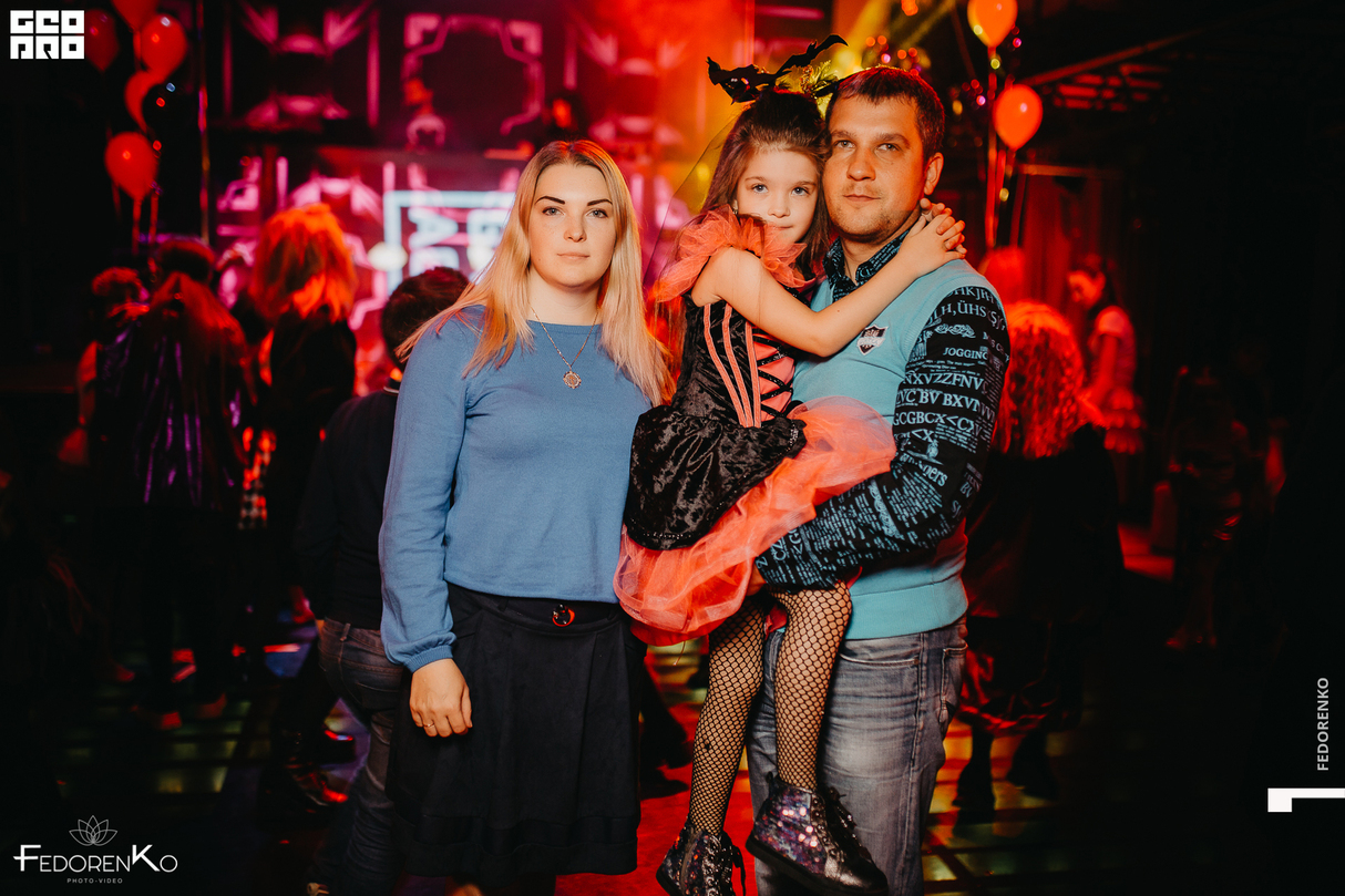 Halloween от модельного агенства YA Models в клубе "Гараж" 12