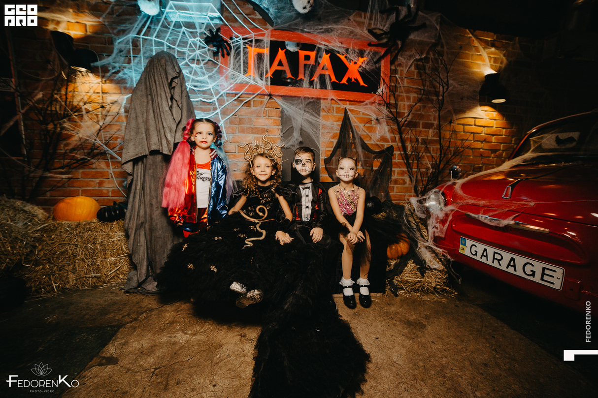 Halloween от модельного агенства YA Models в клубе "Гараж" 28