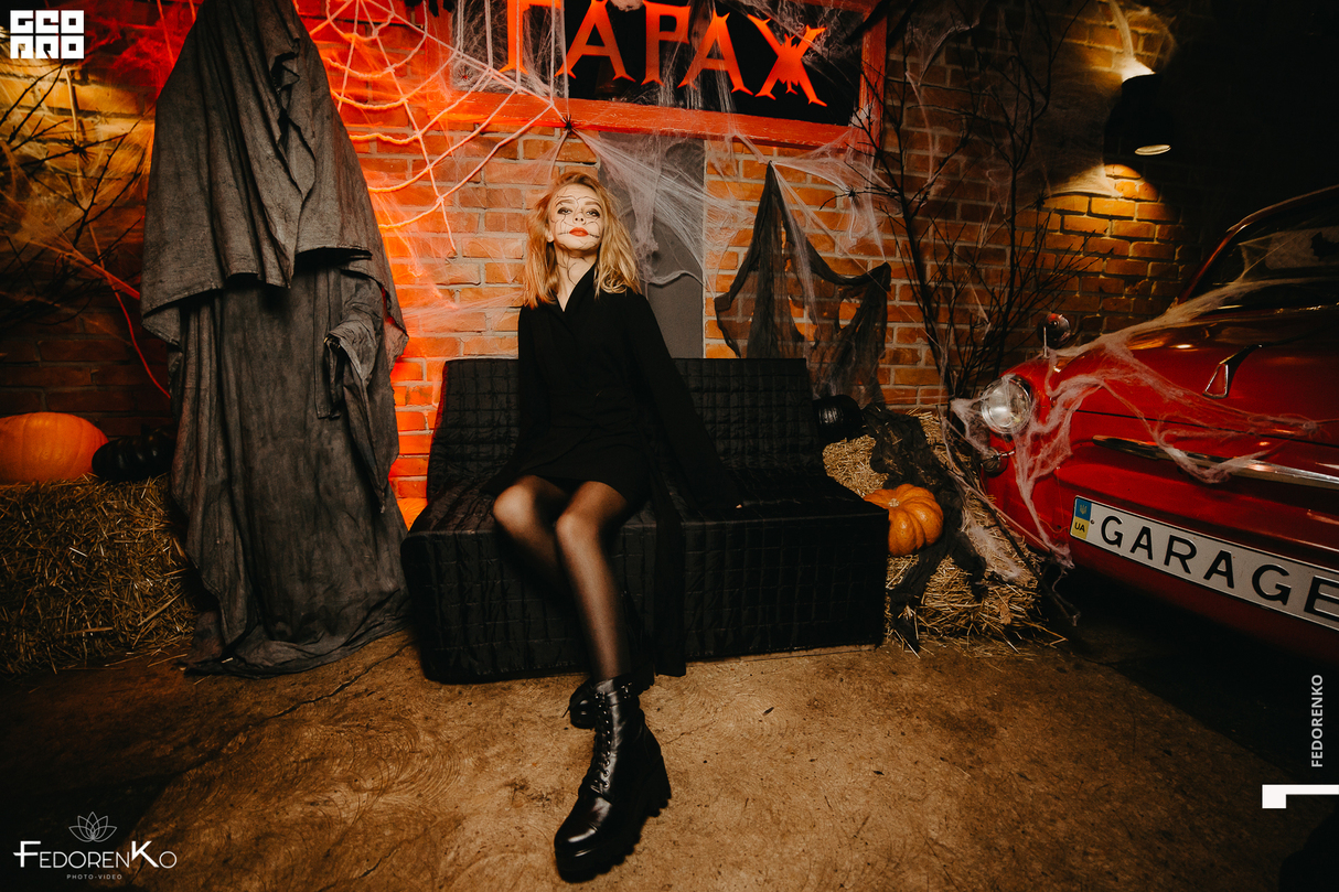Halloween от модельного агенства YA Models в клубе "Гараж" 27